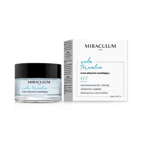 Aktiv feuchtigkeitsspendende Crememaske, Tag/Nacht, auf Thermalwasserbasis, Miraculum, 50 ml